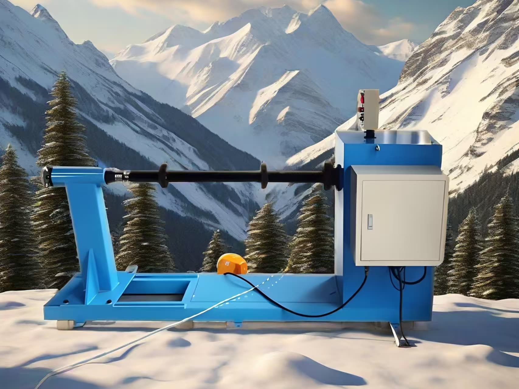 Transformer winding machine