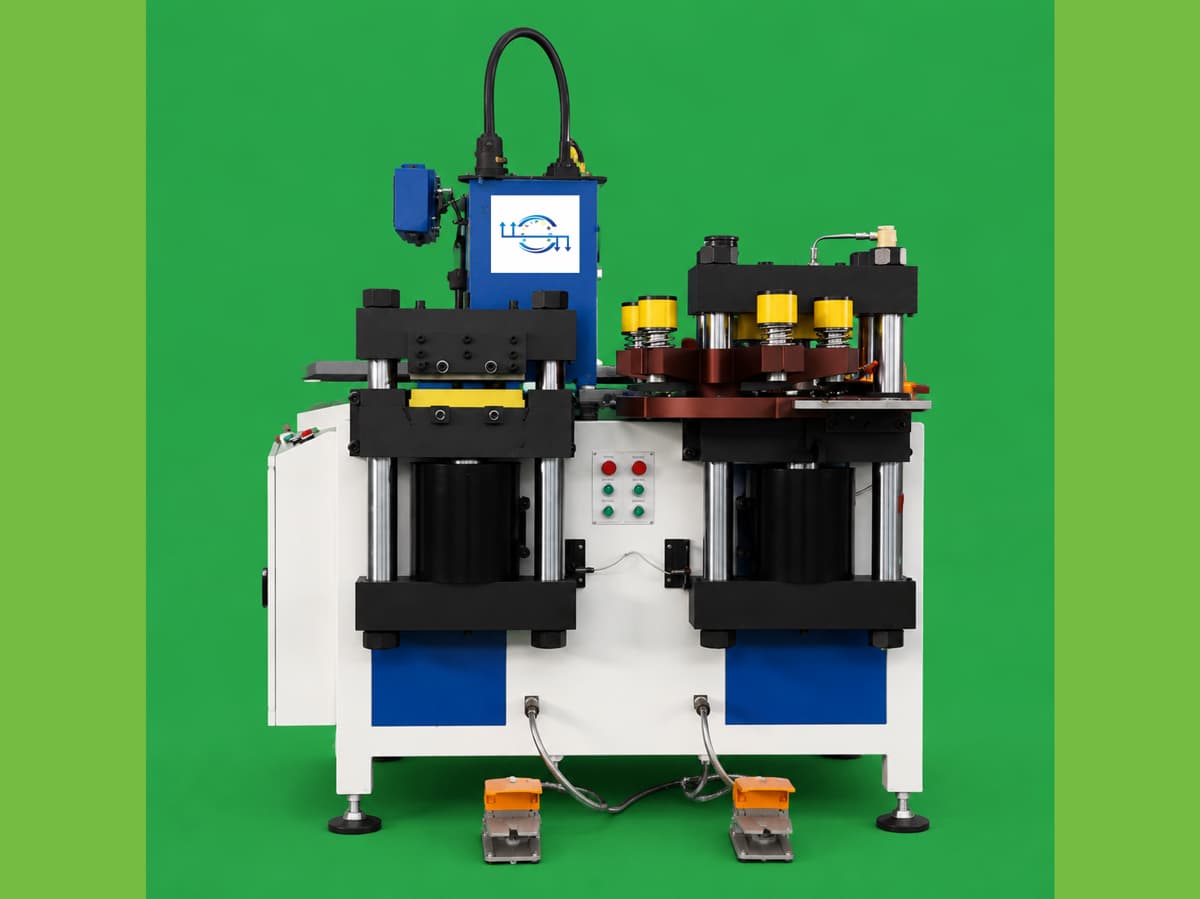 Three-Station Busbar Processing Machine PBM-503