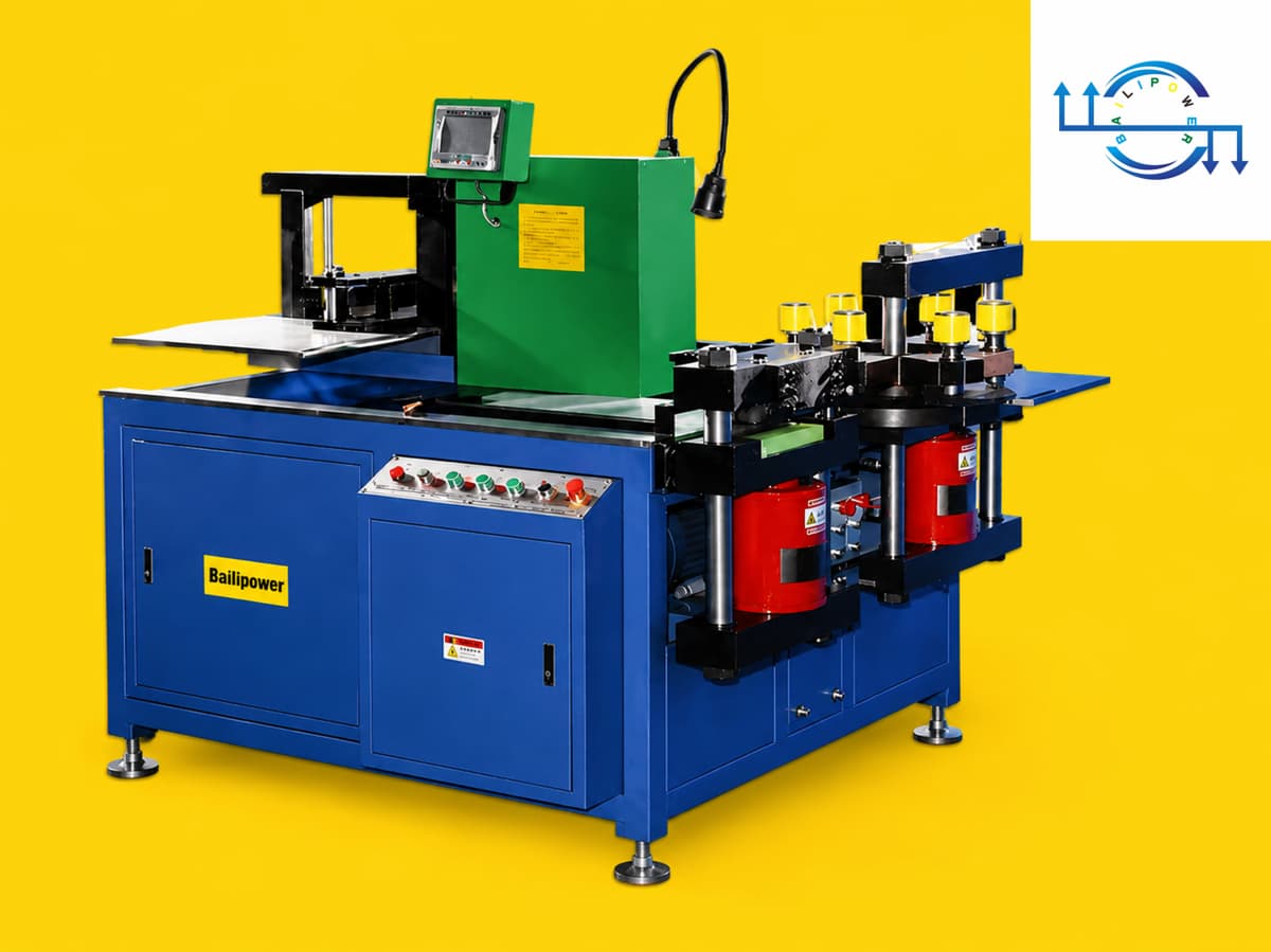 Three-Station Busbar Processing Machine PBM-803